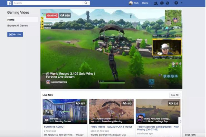 Fb.gg l&agrave; một nền tảng mới chỉ d&agrave;nh ri&ecirc;ng để livestream game ngay tr&ecirc;n Facebook.