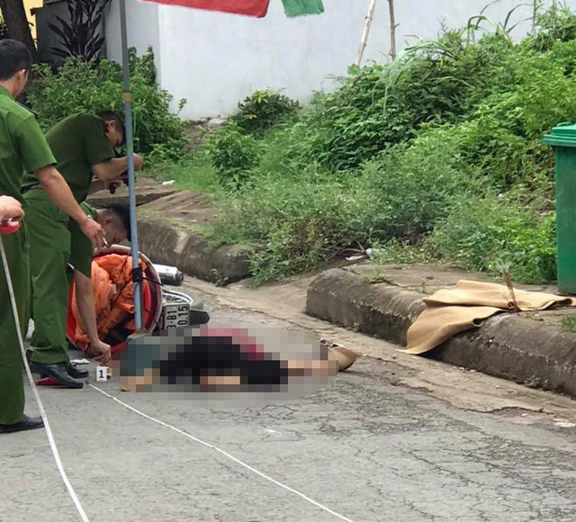 Hiện trường vụ &aacute;n mạng (Ảnh: b&aacute;o D&acirc;n tr&iacute;)