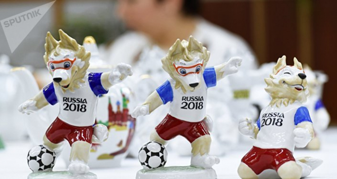 Ngắm linh vật cực đ&aacute;ng y&ecirc;u đồng h&agrave;nh World Cup 2018