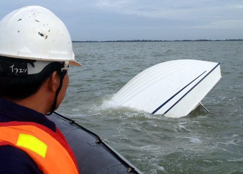 Chiếc t&agrave;u gặp nạn năm 2013. Ảnh:&nbsp;D.C.