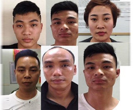 Băng nh&oacute;m do nữ qu&aacute;i cầm đầu từ Lao Cai xuống H&agrave; Nội để đ&ograve;i nợ thu&ecirc; bị lực lượng C&ocirc;ng an bắt giữ (ảnh minh họa)