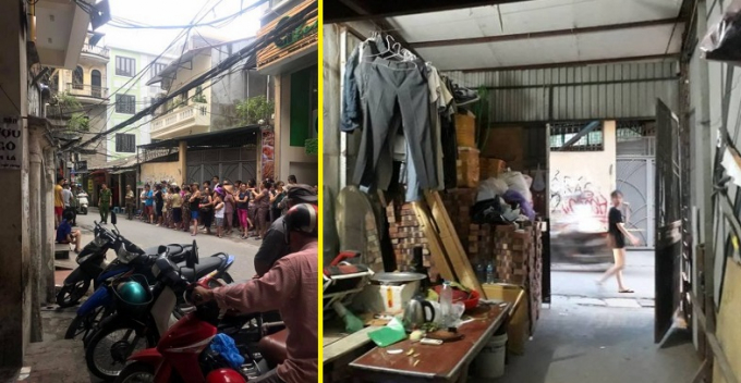 &nbsp;Nơi xảy ra vụ &aacute;n mạng. Ảnh: VTC News