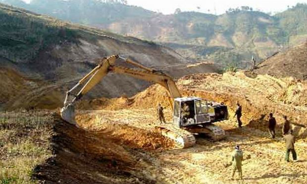 Khai th&aacute;c quặng tại L&agrave;o Cai. (Nguồn: internet)