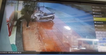 Clip cướp tiệm vàng ở Quảng Nam