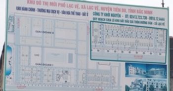 Nhiều sai phạm tại Dự án nhà ở dân cư tại Bắc Ninh