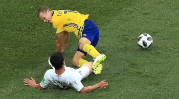 Thụy Điển 1-0 Hàn Quốc: Lão tướng lập công