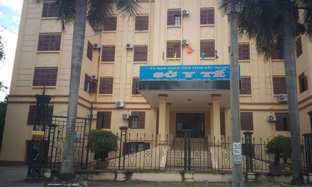 Sở y tế tỉnh Bắc Giang.