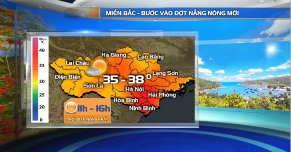 Bắc Bộ tái xuất nắng nóng diện rộng lên tới 38 – 39 độ