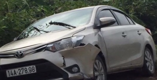 Chiếc xe bị cướp.