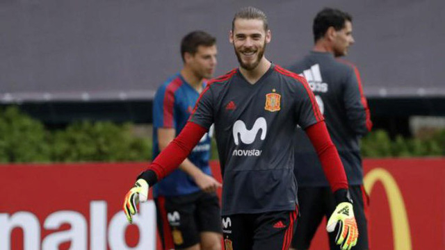De Gea đ&atilde; tự tin hơn trong những buổi tập vừa qua