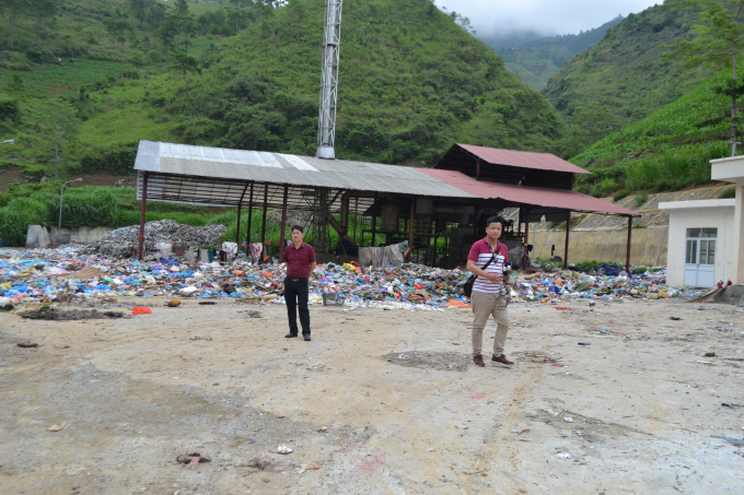 Dự &aacute;n n&acirc;ng cấp, đầu tư b&atilde;i xử l&yacute; r&aacute;c khu vực trung t&acirc;m huyện Y&ecirc;n Minh được đầu tư, x&acirc;y dựng từ năm 2011, nhưng đến nay vẫn chưa được b&agrave;n giao v&agrave; đi v&agrave;o hoạt động. (ảnh Gi&agrave;o Họ)