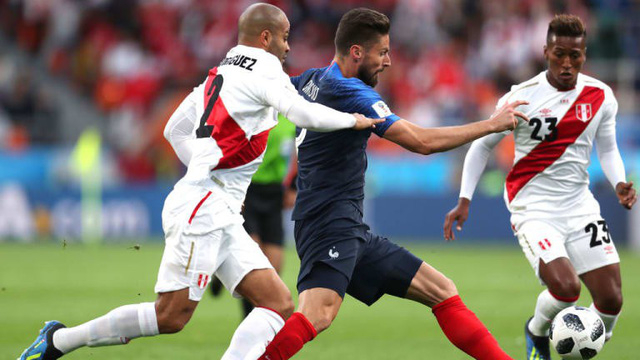 Giroud l&agrave; sự thay đổi hợp l&iacute; của HLV&nbsp;Didier Deschamps. (Ảnh: Reuters)