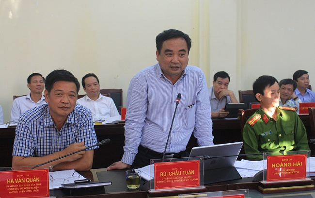 &Ocirc;ng B&ugrave;i Ch&acirc;u Tuấn, Gi&aacute;m đốc Sở TN&amp;amp;amp;MT tỉnh Điện Bi&ecirc;n. Ảnh B&aacute;o T&agrave;i nguy&ecirc;n M&ocirc;i trường.