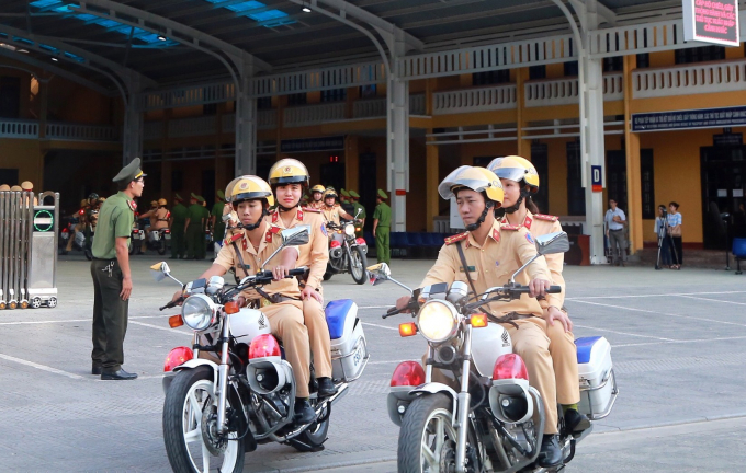 Đợt ra qu&acirc;n nhằm kịp ph&aacute;t hiện, xử l&yacute; c&aacute;c phương tiện vi phạm trật tự ATGT, TTĐT