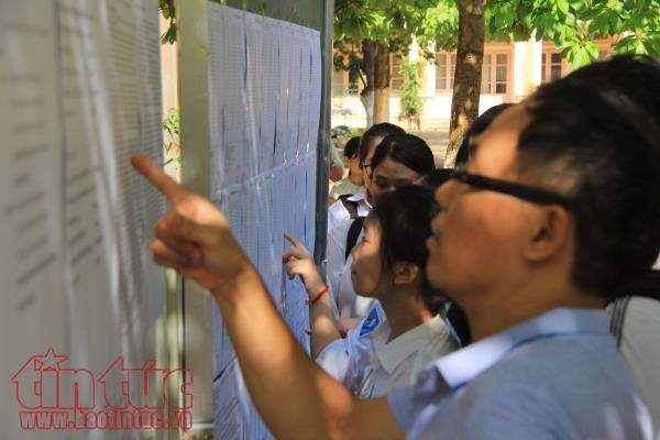 Từ 29/6, sẽ c&oacute; danh s&aacute;ch c&aacute;c học sinh thi đỗ v&agrave;o lớp 10 ở H&agrave; Nội. Ảnh: L.S