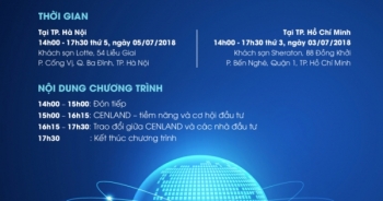CENLAND tổ chức roadshow trước thềm niêm yết