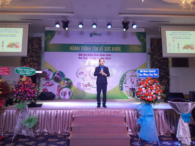 &Ocirc;ng Nguyễn Ph&uacute;c, Chủ tịch HĐQT C&ocirc;ng ty Cổ phần Đầu tư Ph&uacute;c Nguyễn chia sẻ tại buổi tọa đ&agrave;m.