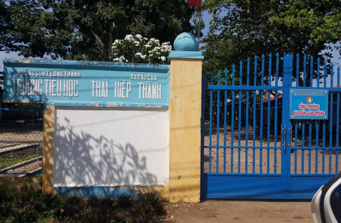 Hiệu trưởng Trường tiểu học Th&aacute;i Hiệp Th&agrave;nh bị tố nhiều sai phạm.