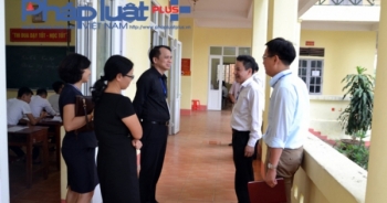 Thứ trưởng Bộ Giáo dục và Đào tạo kiểm tra kỳ thi THPT quốc gia tại Hà Giang