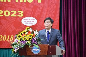 Chủ tịch Hội hữu nghị Việt Nam &ndash; Thụy Điển khẳng định sẽ phấn đấu c&ugrave;ng tập thể Ban chấp h&agrave;nh, Ban thường vụ Hội thực hiện&nbsp; tốt c&aacute;c phương hướng đ&atilde; được Đại hội th&ocirc;ng qua.