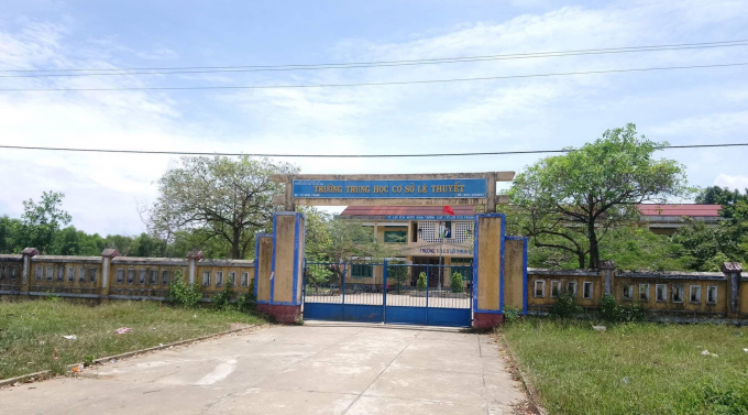 Ng&ocirc;i trường nơi xảy ra sự việc.