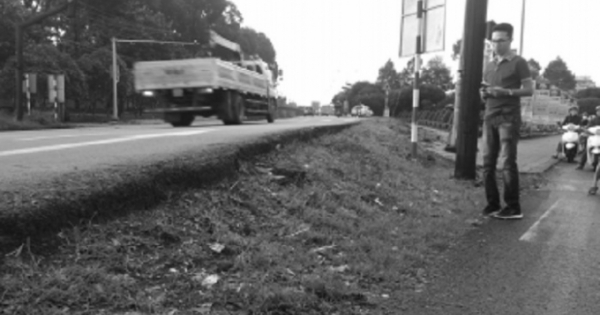 Thi công vô trách nhiệm tạo “mũi tử thần” “bẫy” người đi đường