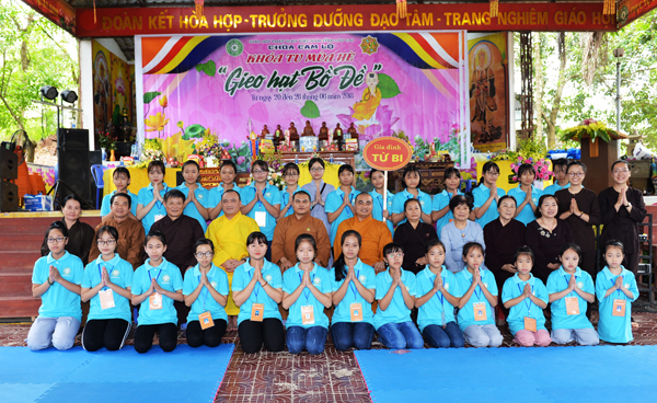 Kh&oacute;a tu m&ugrave;a h&egrave; &ldquo;Gieo hạt Bồ đề