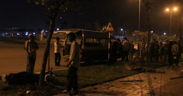 Phóng nhanh trong đêm, nam thanh niên lao lên vỉa hè chết thảm