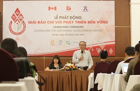 Phát động Giải Báo chí với phát triển bền vững 2018 trong lĩnh vực Giới và Môi trường