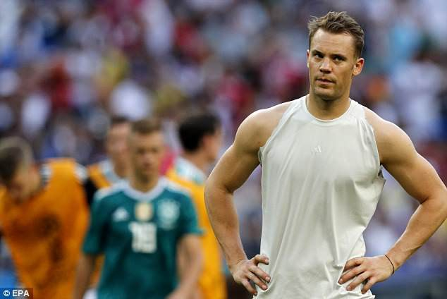 World Cup 2018 c&oacute; lẽ l&agrave; kỳ World Cup cuối c&ugrave;ng của Manuel Neuer. Ảnh: EAP