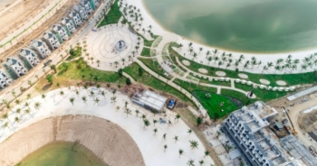 Chiêm ngưỡng thành phố biển hồ Vinhomes Ocean Park sắp lộ diện