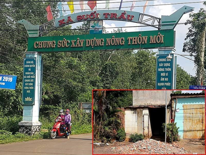 Từ 1-6, xã Suối Trầu bị xóa trắng do hầu hết diện tích nằm trong dự án sân bay Long Thành. Nhà dân ở xã Suối Trầu được tháo dỡ, dời đi. Ảnh: VŨ HỘI (ảnh nhỏ).