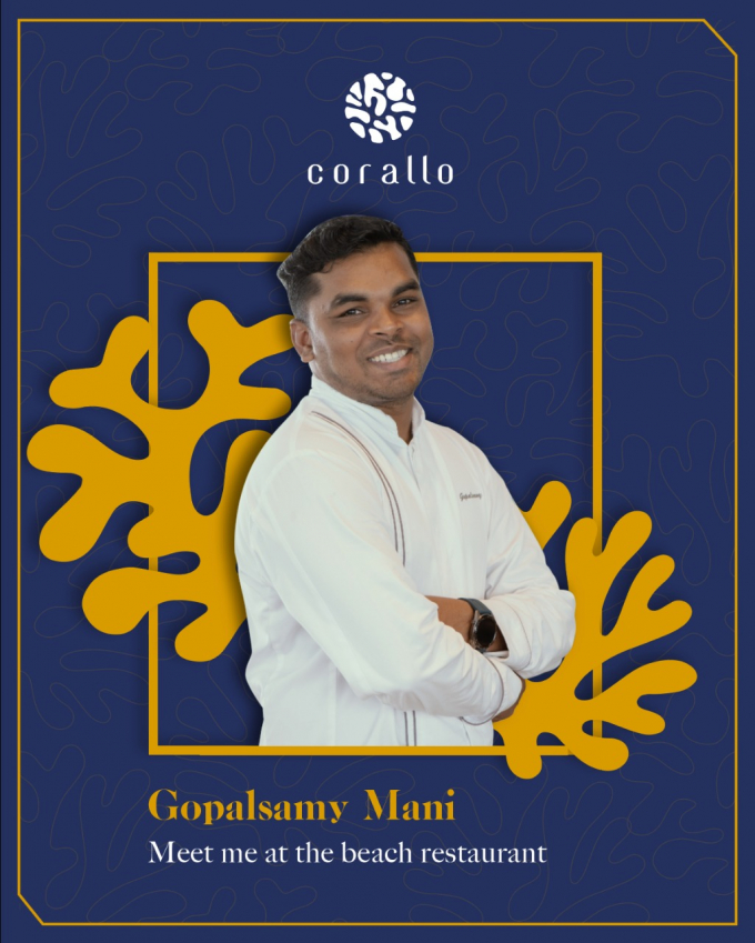 CHEF CORALLO GOPALSAMY MANI