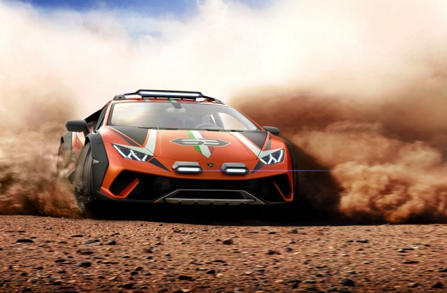 Lộ diện siêu xe offroad hầm hố Lamborghini Huracan Sterrato