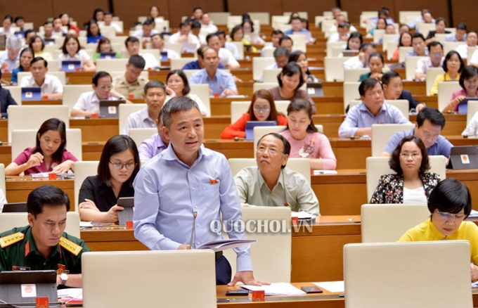 Đại biểu Nguyễn Lân Hiếu.