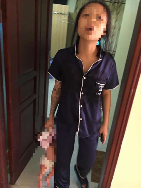 Cháu bé sơ sinh bị chính mẹ đẻ bạo hành