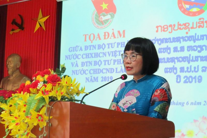 Thứ trưởng Đặng Hoàng Oanh phát biểu chỉ đạo tọa đàm