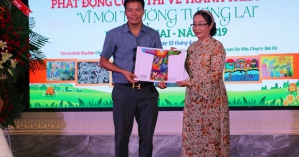 Phát động cuộc thi vẽ tranh thiếu nhi “Vì môi trường tương lai” lần thứ 2