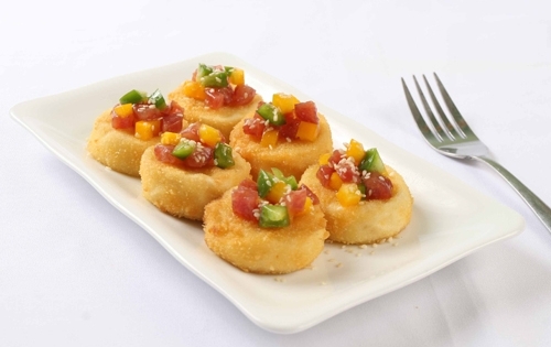 Món chay cuối tuần: Đậu hủ tam sắc sốt ớt