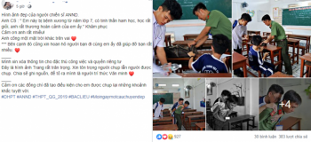 Bức ảnh "đốn tim" cộng đồng mạng giữa mùa thi THPT QG năm 2019