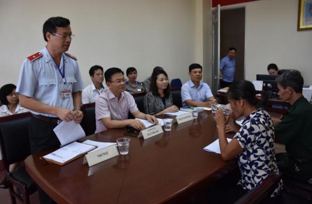 Bộ Tư pháp tiếp công dân tháng 6/2019