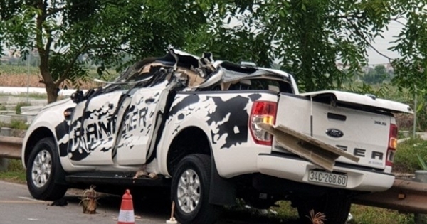 Hải Dương: Va chạm giao thông, 2 người tử vong tại chỗ