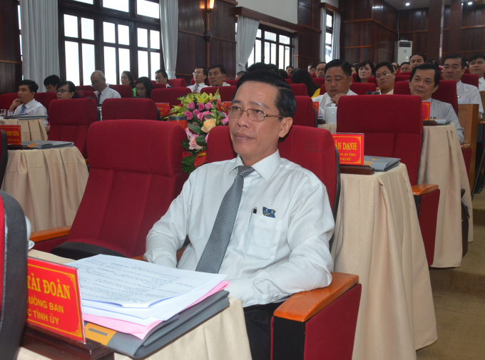 Đồng chí Lưu Tài Đoàn, Ủy viên Ban Thường vụ Tỉnh ủy, Trưởng Ban Tổ chức Tỉnh ủy (ảnh); đại diện các ban Đảng của Tỉnh ủy và lãnh đạo một số địa phương trong tỉnh đã đến dự buổi họp trù bị Đại hội