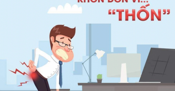 Căn bệnh khó nói ám ảnh dân văn phòng