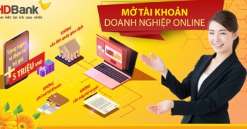 HDBank tiên phong triển khai chương trình mở tài khoản doanh nghiệp online