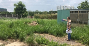 Đất giao thông ở huyện Nhà Bè "chui" vào sổ đỏ của người dân