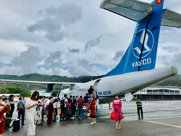 Lượng khách du lịch đến với Côn Đảo ngày càng đông. (Ảnh: Báo BRVT)