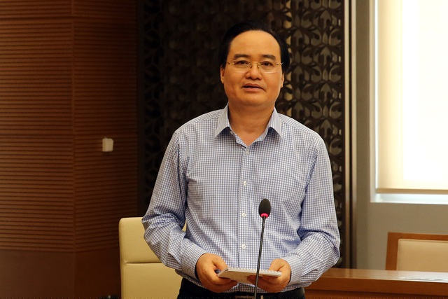 Bộ trưởng Bộ GD&amp;amp;ĐT Phùng Xuân Nhạ