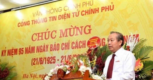 Chính phủ luôn coi trọng và đánh giá cao vai trò của báo chí