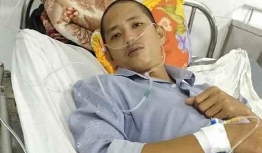 Gò Đông, Tiền Giang: Xót xa cảnh người vợ trẻ cầu xin lòng hảo tâm cứu chồng bệnh hiểm nghèo